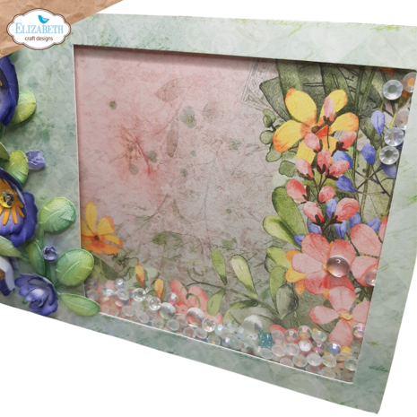 Elizabeth Craft Designs Garden Party 12x12 Inch Patterned Cardstock Paper (C019)