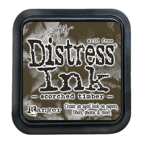 Ranger Tim Holtz Distress Ink Pad Scorched Timber (TIM83443) Ranger Tim Holtz Distress Ink Pad Scorched Timber (TIM83443)