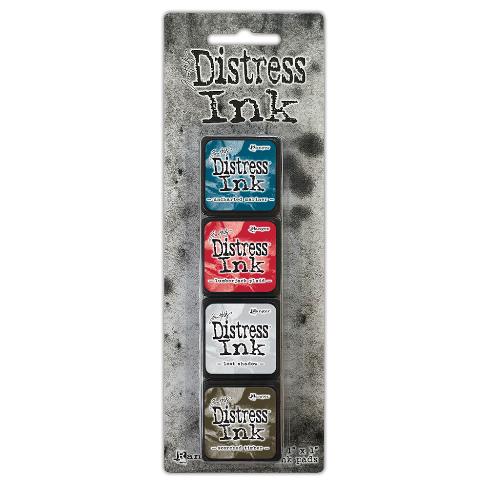 Ranger Tim Holtz Distress Ink - Mini Pad Kit 18 (TDPK82002)
