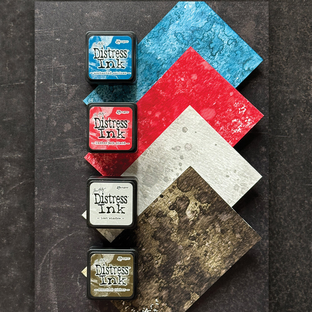 Ranger Tim Holtz Distress Ink - Mini Pad Kit 18 (TDPK82002)