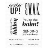 My Favorite Things Smooches Clear Stamps (CS-855) (OUTLET)