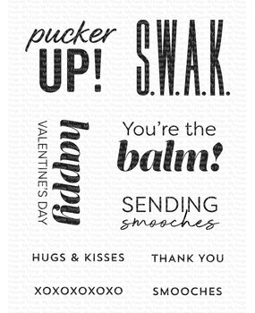 My Favorite Things Smooches Clear Stamps (CS-855) (OUTLET)