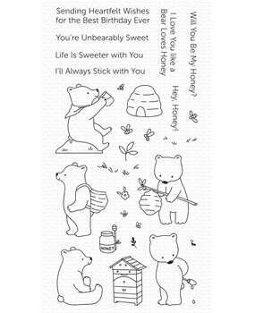 My Favorite Things Unbearably Sweet Clear Stamps (CS-854)