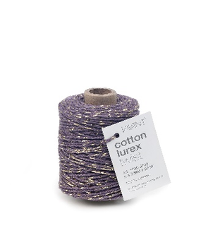 Vivant Cotton Lurex Cord 50m/Ø2mm Aubergine (1050.5002.36)