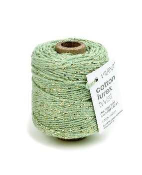 Vivant Cotton Lurex Cord 50m/Ø2mm Light Olive (1050.5002.60) Vivant Cotton Lurex Cord 50m/Ø2mm Light Olive (1050.5002.60)
