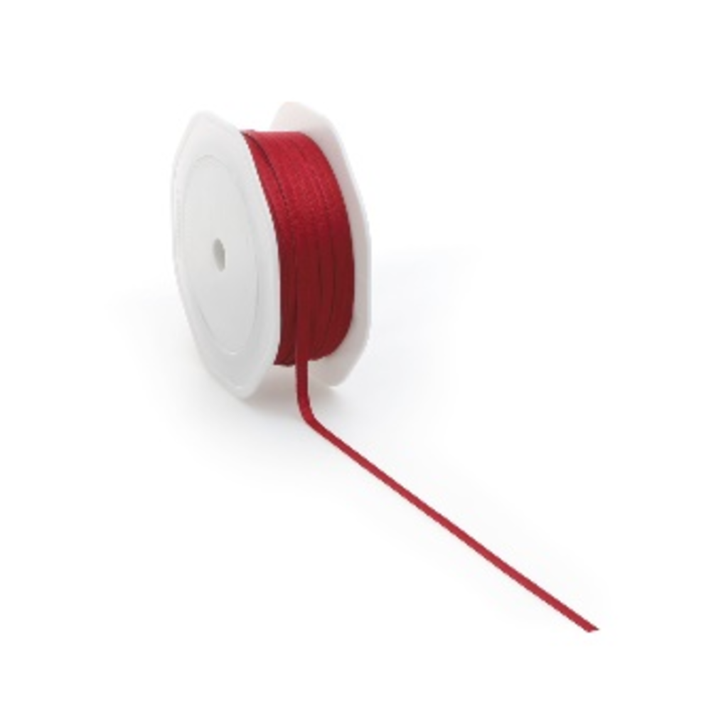 Texture Ribbon 20m/3mm Bordeaux (2015.2003.25) - Craftlines B.V.