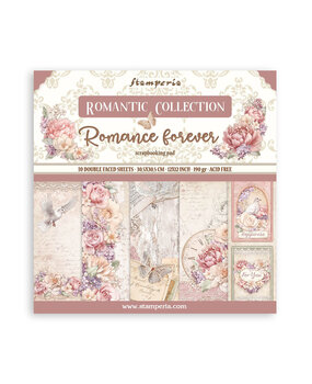 Stamperia Romance Forever 12x12 Inch Paper Pack (SBBL146)