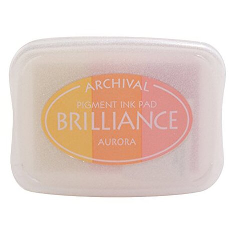 Tsukineko Brilliance Ink Pad 3-color Aurora (BR3-302)