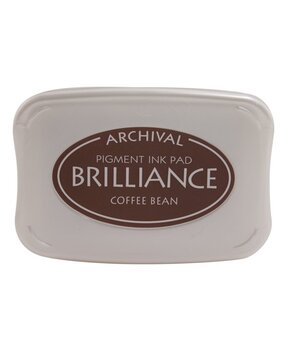 Tsukineko Brilliance Ink Pad Coffee Bean (BR1-54)
