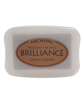 Tsukineko Brilliance Ink Pad Cosmic Copper (BR1-94)