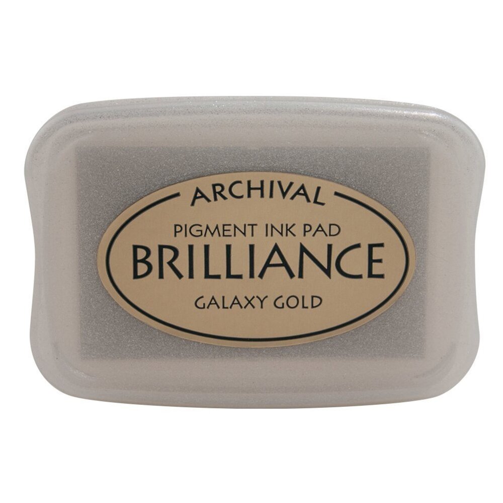 Tsukineko Brilliance Ink Pad Galaxy Gold (BR1-91) Tsukineko Brilliance Ink Pad Galaxy Gold (BR1-91)