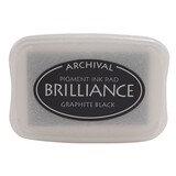 Tsukineko Brilliance Ink Pad Graphite Black (BR1-82)