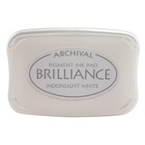 Tsukineko Brilliance Ink Pad Moonlight White (BR1-80)