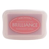 Tsukineko Brilliance Ink Pad Pearlescent Coral (BR1-32)