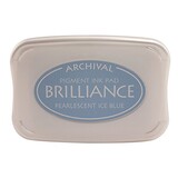 Tsukineko Brilliance Ink Pad Pearlescent Ice Blue (BR1-74)