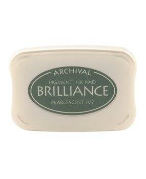 Tsukineko Brilliance Ink Pad Pearlescent Ivy (BR1-64)