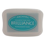 Tsukineko Brilliance Ink Pad Pearlescent Jade (BR1-41)