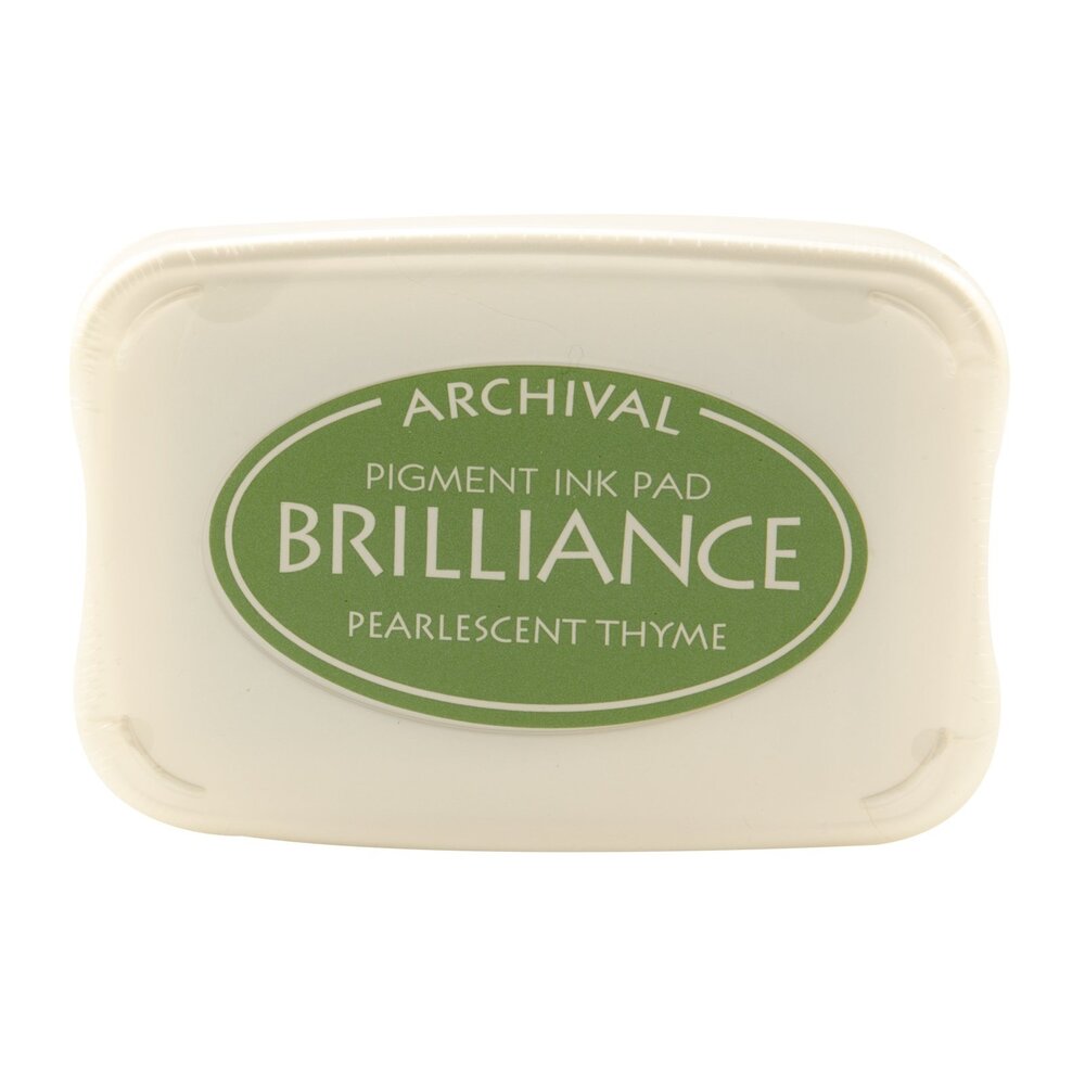 Tsukineko Brilliance Ink Pad Pearlescent Thyme (BR1-75) Tsukineko Brilliance Ink Pad Pearlescent Thyme (BR1-75)