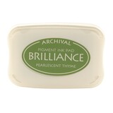 Tsukineko Brilliance Ink Pad Pearlescent Thyme (BR1-75)