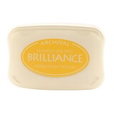 Tsukineko Brilliance Ink Pad Pearlescent Yellow (BR1-30)