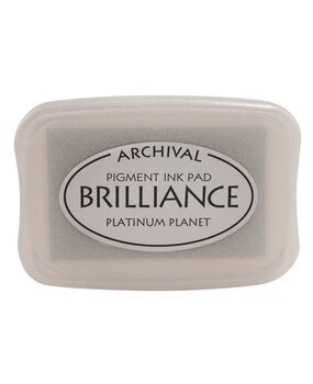 Tsukineko Brilliance Ink Pad Platinum Planet (BR1-92)