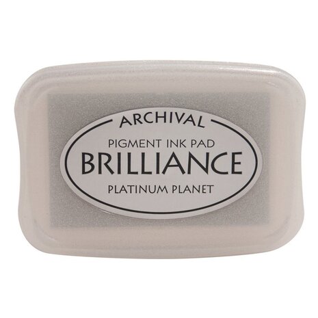 Tsukineko Brilliance Ink Pad Platinum Planet (BR1-92)