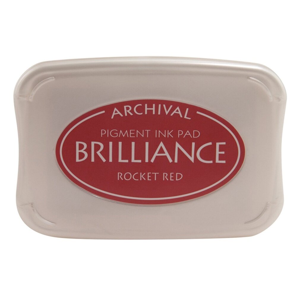 Tsukineko Brilliance Ink Pad Rocket Red (BR1-23) Tsukineko Brilliance Ink Pad Rocket Red (BR1-23)