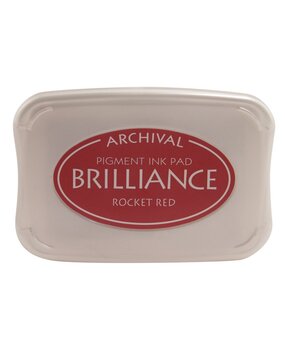 Tsukineko Brilliance Ink Pad Rocket Red (BR1-23)