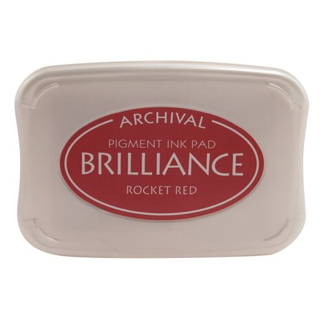 Tsukineko Brilliance Ink Pad Rocket Red (BR1-23) Tsukineko Brilliance Ink Pad Rocket Red (BR1-23)