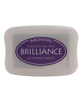 Tsukineko Brilliance Ink Pad Victorian Violet (BR1-17)