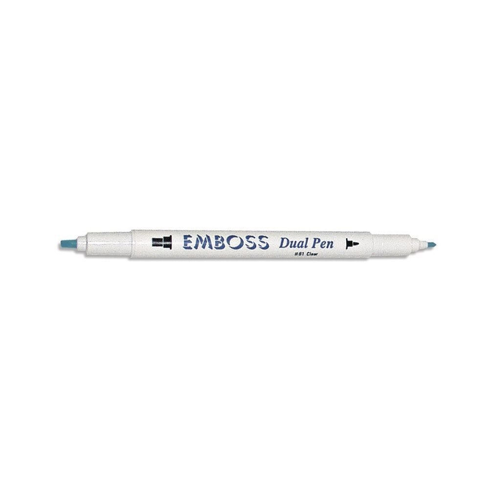 Tsukineko Emboss Dual Pen Clear (05EM81)