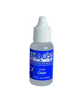 Tsukineko Emboss Ink Refill Clear 15ml (SEMR-C)