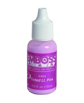 Tsukineko Emboss Ink Refill Tinted Light Pink 15ml (SEMR-T)