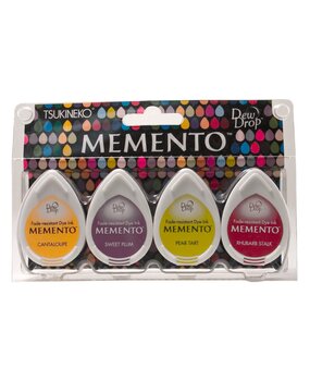 Tsukineko Memento Dew Drops Farmer'S Market (4pcs) (05MD013)