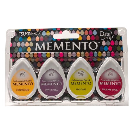 Tsukineko Memento Dew Drops Farmer'S Market (4pcs) (05MD013)