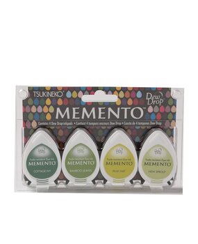 Tsukineko Memento Dew Drops Greenhouse (4pcs) (05MD002)