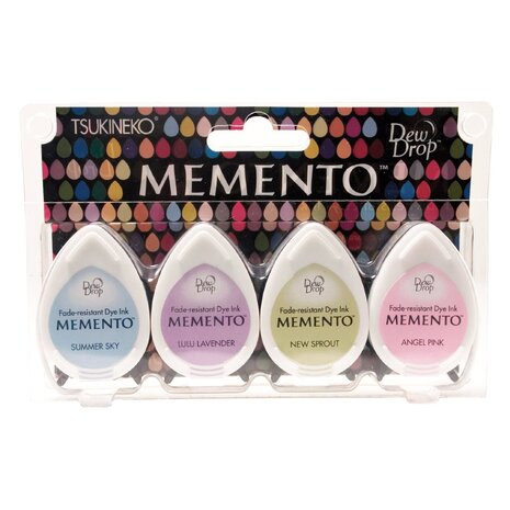 Tsukineko Memento Dew Drops Oh Baby (4pcs) (05MD014)