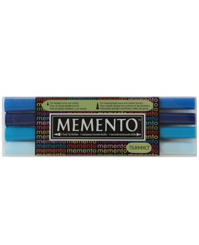 Tsukineko Memento Markers Ocean (4pcs) (05PM100004)