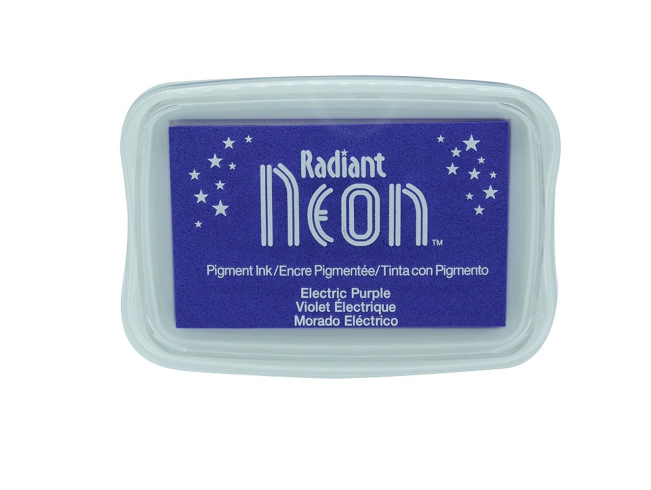 Tsukineko Radiant Neon Pigment Ink Electric Purple (05NR75) Tsukineko Radiant Neon Pigment Ink Electric Purple (05NR75)