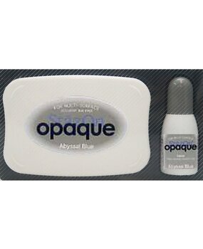 Tsukineko StazOn Opaque Ink Pads Abyss Blue (SZ-000-158)