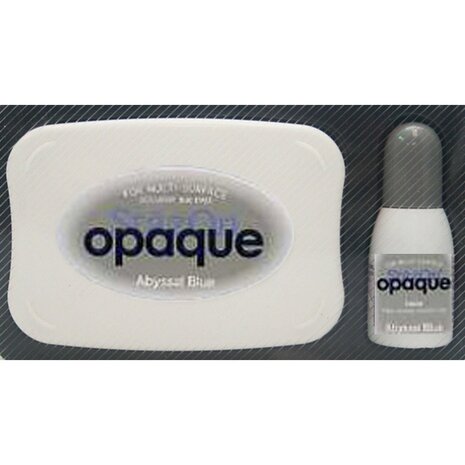 Tsukineko StazOn Opaque Ink Pads Abyss Blue (SZ-000-158) Tsukineko StazOn Opaque Ink Pads Abyss Blue (SZ-000-158)