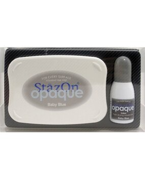 Tsukineko StazOn Opaque Ink Pads Baby Blue (SZ-000-108)
