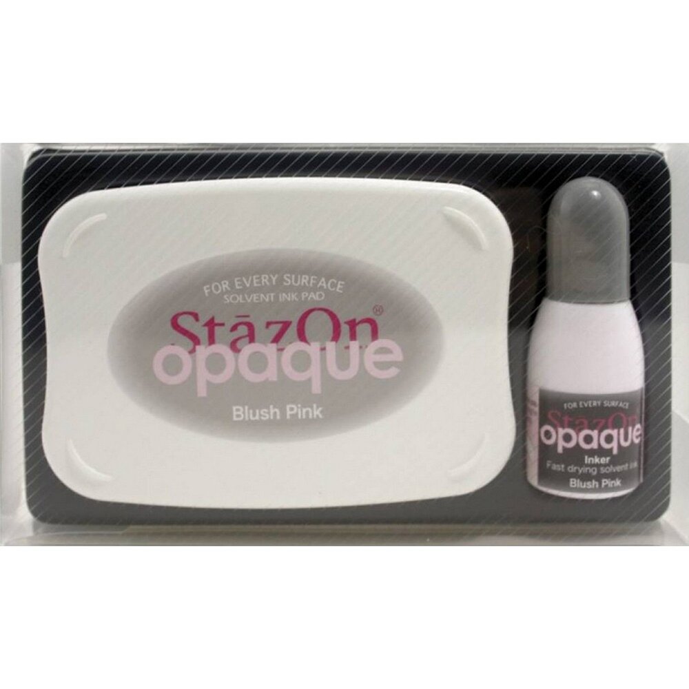 Tsukineko StazOn Opaque Ink Pads Blush Pink (SZ-000-106)
