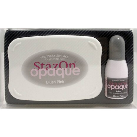 Tsukineko StazOn Opaque Ink Pads Blush Pink (SZ-000-106)