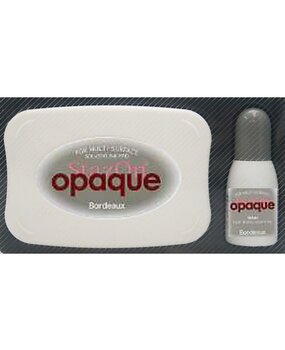 Tsukineko StazOn Opaque Ink Pads Bordeaux (SZ-000-156)