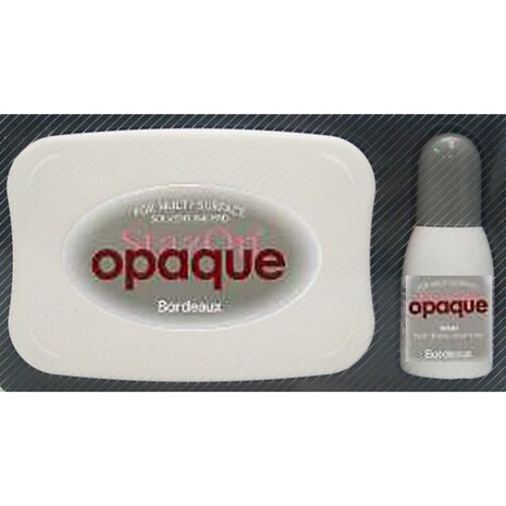 Tsukineko StazOn Opaque Ink Pads Bordeaux (SZ-000-156) Tsukineko StazOn Opaque Ink Pads Bordeaux (SZ-000-156)