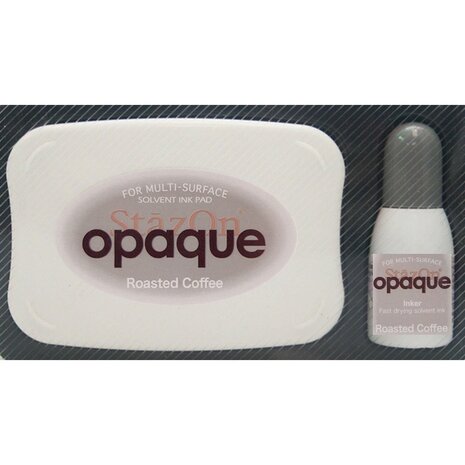 Tsukineko StazOn Opaque Ink Pads Roasted Coffe (SZ-000-154)