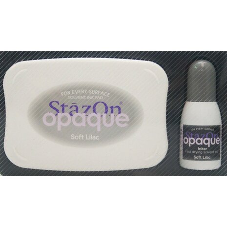 Tsukineko StazOn Opaque Ink Pads Soft Lilac (SZ-000-107)