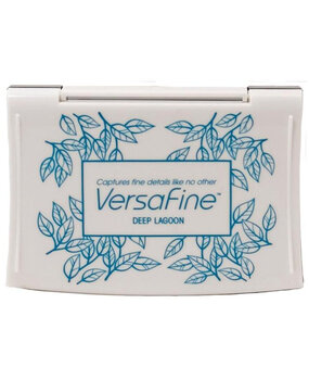 Tsukineko VersaFine Large Ink Pads Deep Lagoon (VF-000-019)