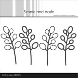 Simple and Basic Bubble Branches Dies (SBD395) (OUTLET)